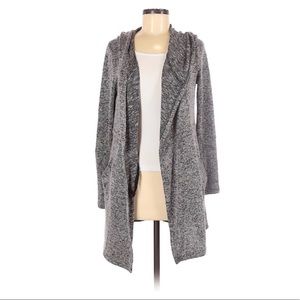 Color Block Gray Cardigan